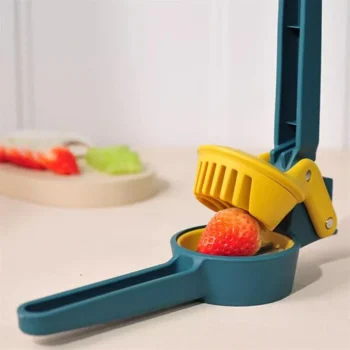 Multipurpose Manual Fruit and Vegetable Slicer with Stainless Blades for Easy Cutting